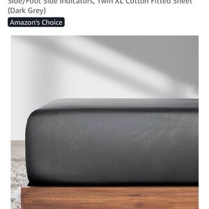 Two organic fitted sheets- California Design Extra Long twin xl